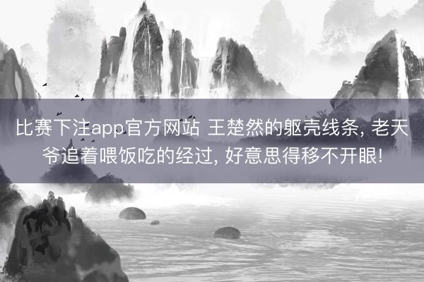 比赛下注app官方网站 王楚然的躯壳线条, 老天爷追着喂饭吃的经过, 好意思得移不开眼!