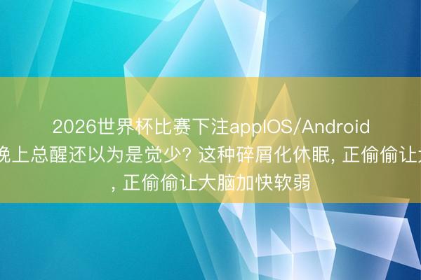 2026世界杯比赛下注appIOS/Android手机版下载 晚上总醒还以为是觉少? 这种碎屑化休眠， 正偷偷让大脑加快软弱